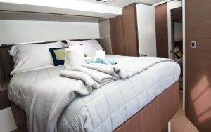 bed, Bali 5.4, catamaran for sale