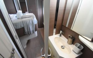 bed, Bali 5.4, catamaran for sale