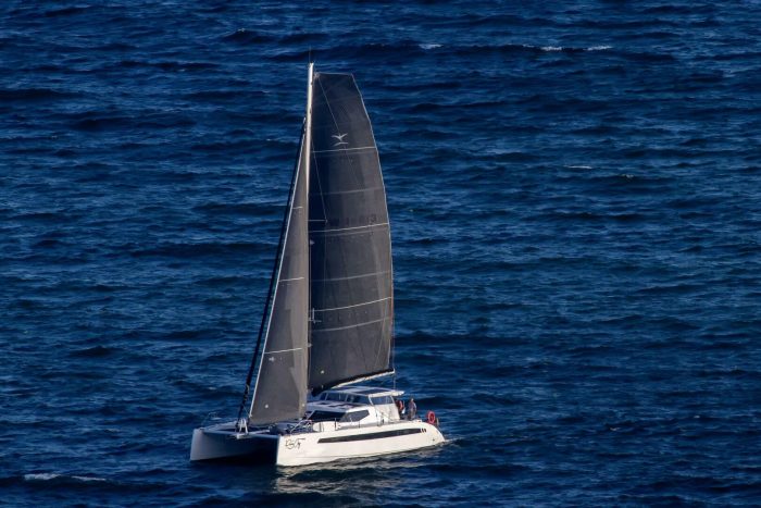 underway, Seawind 1600, catamaran for sale
