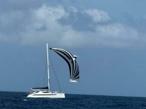 underway, Seawind 1600, catamaran for sale