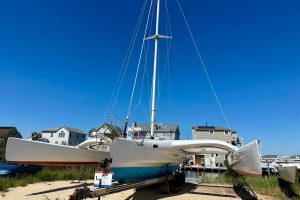 boatyard, Hughes 40, catamaran for sale