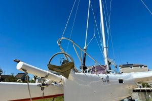 deck, Hughes 40, catamaran for sale