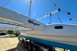 boatyard, Hughes 40, catamaran for sale