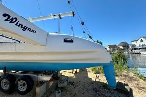 boatyard, Hughes 40, catamaran for sale