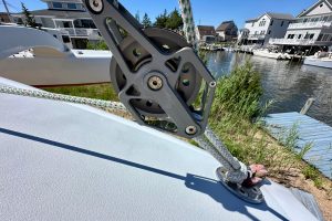 deck, Hughes 40, catamaran for sale