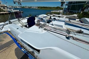 cockpit, Hughes 40, catamaran for sale