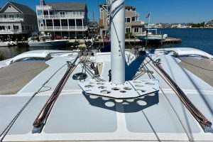 deck, Hughes 40, catamaran for sale