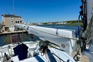 deck, Hughes 40, catamaran for sale