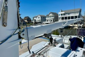 deck, Hughes 40, catamaran for sale