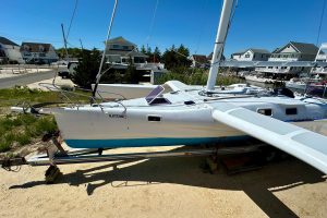 boatyard, Hughes 40, catamaran for sale
