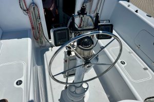 helm, Hughes 40, catamaran for sale