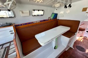 salon, Hughes 40, catamaran for sale