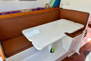 salon, Hughes 40, catamaran for sale