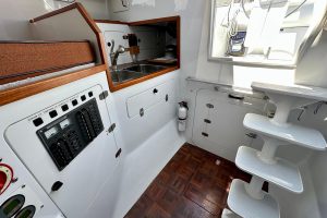 interior, Hughes 40, catamaran for sale