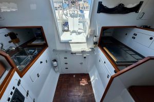 interior, Hughes 40, catamaran for sale