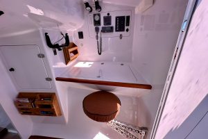 interior, Hughes 40, catamaran for sale