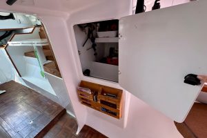 interior, Hughes 40, catamaran for sale