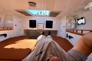 bed, Hughes 40, catamaran for sale