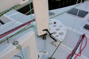 deck, Hughes 40, catamaran for sale