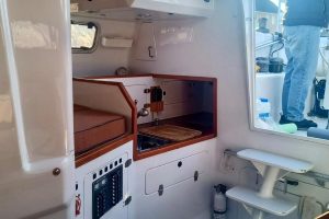 interior, Hughes 40, catamaran for sale