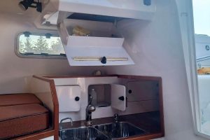 interior, Hughes 40, catamaran for sale
