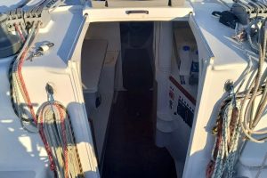 interior, Hughes 40, catamaran for sale