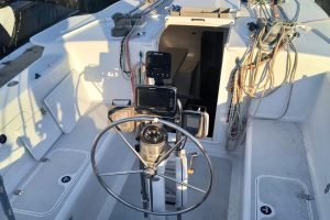 helm, Hughes 40, catamaran for sale
