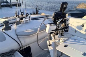 cockpit, Hughes 40, catamaran for sale