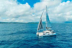 underway, Lagoon 46, catamaran for sale