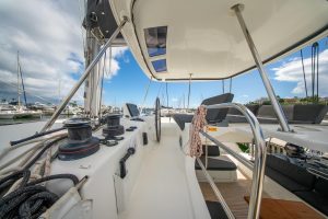 deck, Lagoon 46, catamaran for sale