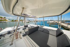 cockpit, Lagoon 46, catamaran for sale