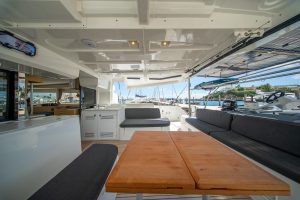 cockpit, Lagoon 46, catamaran for sale