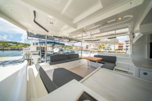 cockpit, Lagoon 46, catamaran for sale