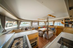 salon, Lagoon 46, catamaran for sale