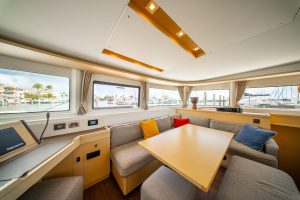 salon, Lagoon 46, catamaran for sale