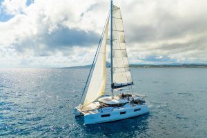 underway, Lagoon 46, catamaran for sale