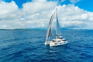 underway, Lagoon 46, catamaran for sale