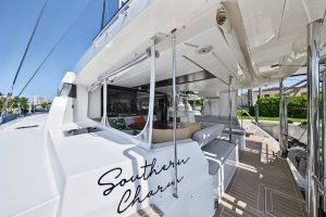 cockpit, Leopard 50, catamaran for sale