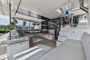 cockpit, Leopard 50, catamaran for sale