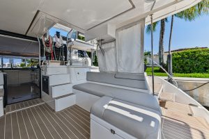 cockpit, Leopard 50, catamaran for sale