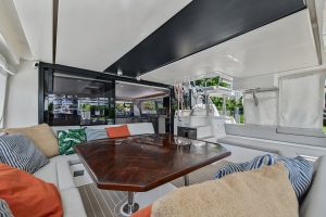 cockpit, Leopard 50, catamaran for sale