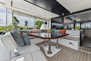 cockpit, Leopard 50, catamaran for sale