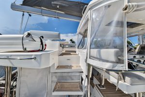 cockpit, Leopard 50, catamaran for sale