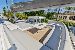 deck, Leopard 50, catamaran for sale