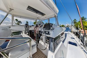 cockpit, Leopard 50, catamaran for sale