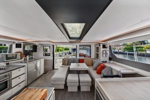 salon, Leopard 50, catamaran for sale