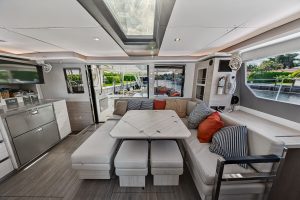 salon, Leopard 50, catamaran for sale