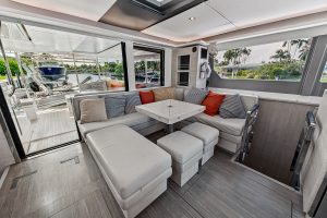 salon, Leopard 50, catamaran for sale