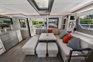 salon, Leopard 50, catamaran for sale