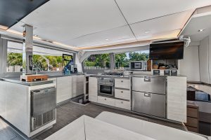 salon, Leopard 50, catamaran for sale
